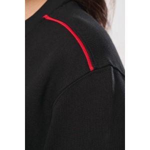 Sweat-shirt Day To Day zip poche contrastée unisexe 26