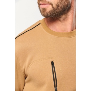 Sweat-shirt Day To Day zip poche contrastée unisexe 27