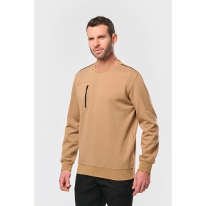 Sweat-shirt Day To Day zip poche contrastée unisexe 31