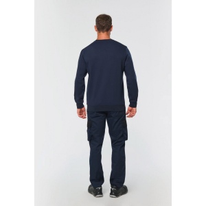 Sweat-shirt Day To Day zip poche contrastée unisexe 15