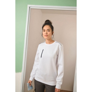 Sweat-shirt Day To Day zip poche contrastée unisexe 36