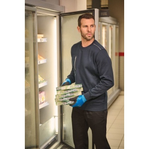 Sweat-shirt Day To Day zip poche contrastée unisexe 46