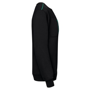 Sweat-shirt Day To Day zip poche contrastée unisexe 63