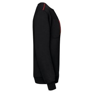 Sweat-shirt Day To Day zip poche contrastée unisexe 65