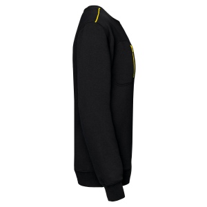 Sweat-shirt Day To Day zip poche contrastée unisexe 67