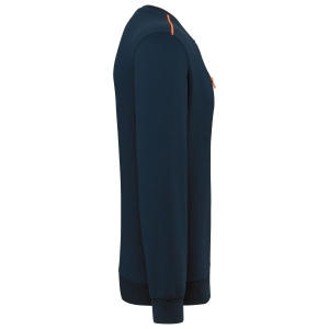 Sweat-shirt Day To Day zip poche contrastée unisexe 69