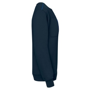 Sweat-shirt Day To Day zip poche contrastée unisexe 70
