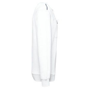 Sweat-shirt Day To Day zip poche contrastée unisexe 72