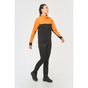 Sweat-shirt écoresponsable col zippé unisexe 29