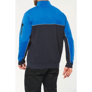 Sweat-shirt écoresponsable col zippé unisexe 31