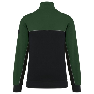Sweat-shirt écoresponsable col zippé unisexe 34
