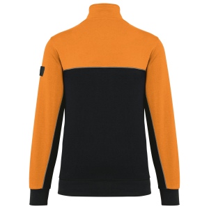 Sweat-shirt écoresponsable col zippé unisexe 35