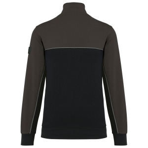 Sweat-shirt écoresponsable col zippé unisexe 40