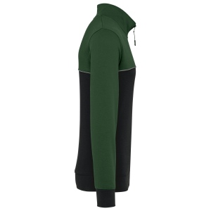 Sweat-shirt écoresponsable col zippé unisexe 42