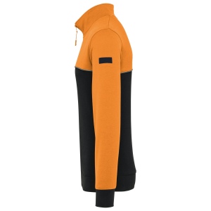 Sweat-shirt écoresponsable col zippé unisexe 45
