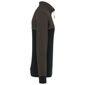 Sweat-shirt écoresponsable col zippé unisexe 54