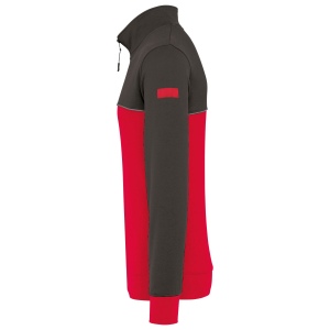 Sweat-shirt écoresponsable col zippé unisexe 57