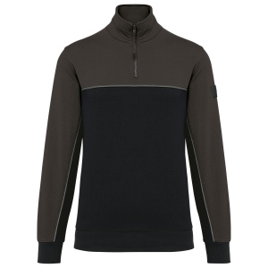 Sweat-shirt écoresponsable col zippé unisexe 8