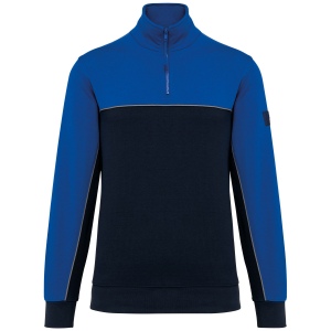 Sweat-shirt écoresponsable col zippé unisexe 7