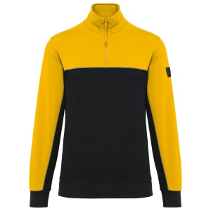 Sweat-shirt écoresponsable col zippé unisexe 5