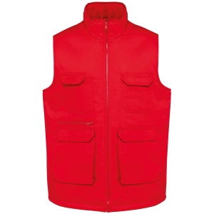 Gilet polycoton multipoches rembourré unisexe 9