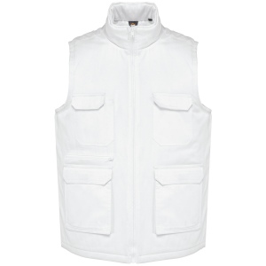 Gilet polycoton multipoches rembourré unisexe 11