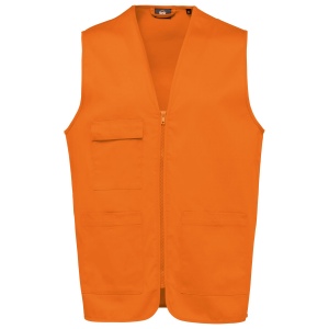 Gilet polycoton multipoches unisexe 9