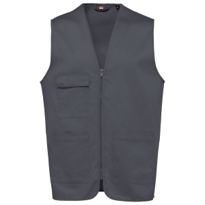 Gilet polycoton multipoches unisexe 4