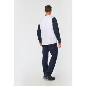 Gilet polycoton multipoches doublé unisexe 9