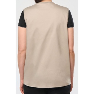 Gilet polycoton multipoches doublé unisexe 30