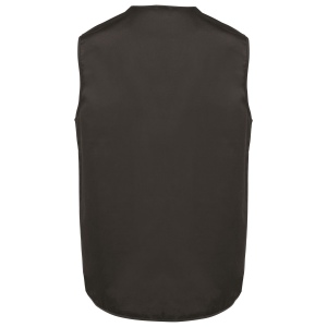 Gilet polycoton multipoches doublé unisexe 35