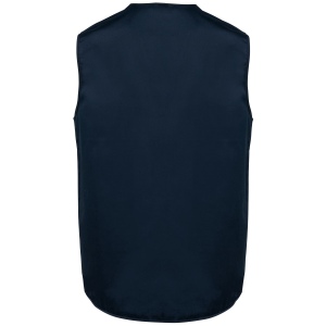 Gilet polycoton multipoches doublé unisexe 37