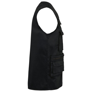 Gilet polycoton multipoches doublé unisexe 40