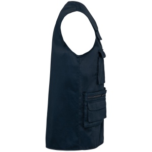 Gilet polycoton multipoches doublé unisexe 43