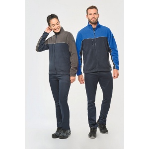 Veste micropolaire bicolore écoresponsable unisexe 25