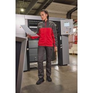 Veste micropolaire bicolore écoresponsable unisexe 34