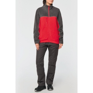 Veste micropolaire bicolore écoresponsable unisexe 37