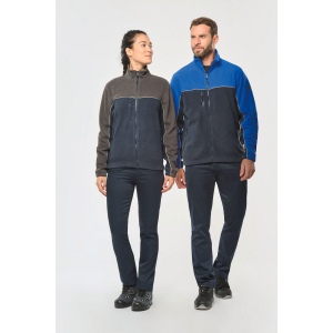 Veste micropolaire bicolore écoresponsable unisexe 12