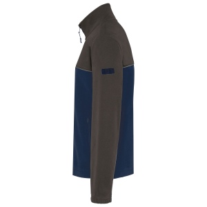 Veste micropolaire bicolore écoresponsable unisexe 55