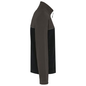 Veste micropolaire bicolore écoresponsable unisexe 58