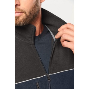 Veste micropolaire bicolore écoresponsable unisexe 18