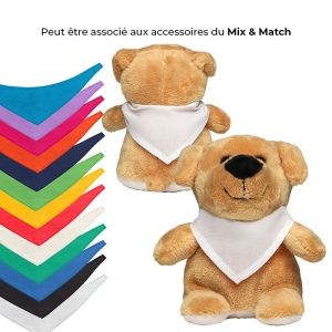 Peluche chien MBW 5