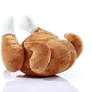 Peluche poulet pour chien MBW