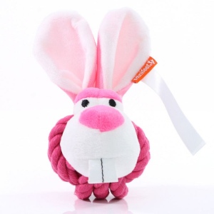 Peluche lapin pour chien MBW 2