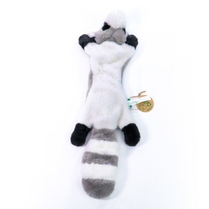 Peluche raton laveur RPET pour chien MBW 3