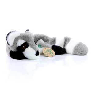 Peluche raton laveur RPET pour chien MBW 5
