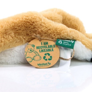 Peluche renard RPET pour chien MBW 6