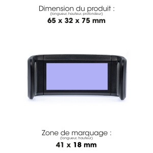 PADDO - SUPPORT VOITURE NOIR 2