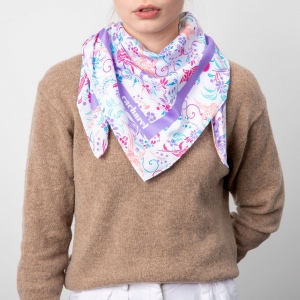 Foulard Alma White 5