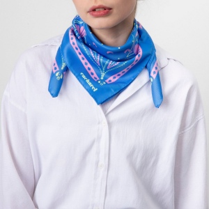 Foulard Alesia Bright Blue 5